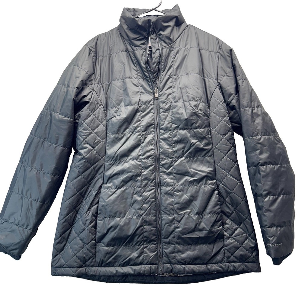 Columbia Women XL Black Omni-Heat Interchange Inner Liner Jacket Replacement
